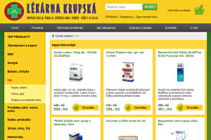 Lkrna Krupsk Praha e-shop